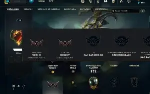 Conta Ferro 3 com 60 Champs e 31 Skins ( MAIS DE 200 JOGOS )