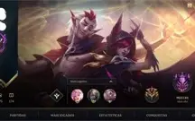 Conta mestre Wild Rift (Main Sup) com 6731 essência azul con