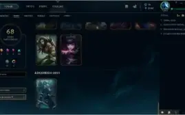 Conta League of Legends- 69 skins- 6 vitoriosas