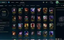 Conta lol - plat 4