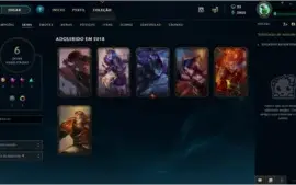 Conta lol - plat 4