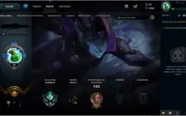 Conta lol - plat 4