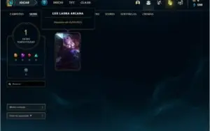 Conta ouro 4 com 1 skin e 20 champs, sem email confirmado