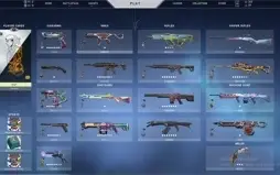 Conta VALORANT com MAIS de 3k gastos em skins.PRECO NEGOCIÁV