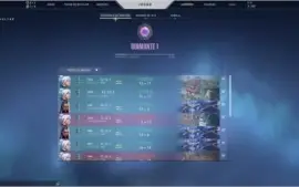 conta valorant diamante 1 (MMR BOM)