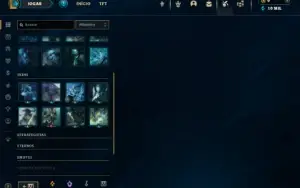 Esmeralda 4 com 36 Champs e 8 Skins + 16 Espolios
