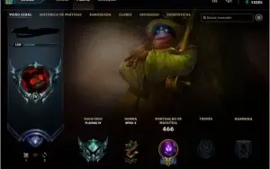 conta lol platina 4
