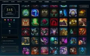 Todos Campeões, 179 skins.