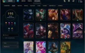 Conta de LoL com 195 skins incluindo Ryze Triunfante