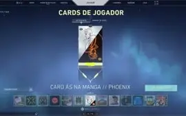Conta com mais de R$ 1500 em skins, cards e sprays