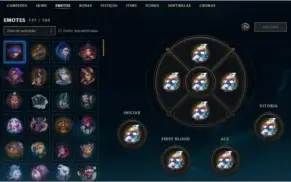 CONTA COM 553 SKIN + LEVEL 296 + ALL CHAMPS