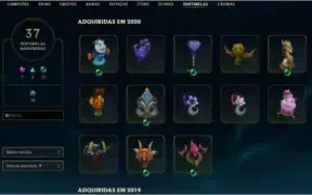 CONTA COM 553 SKIN + LEVEL 296 + ALL CHAMPS
