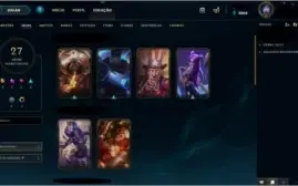 Conta TOP ( GOLD IV - III ) Muitas Skins, Emotes, Icones !