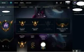 Conta TOP ( GOLD IV - III ) Muitas Skins, Emotes, Icones !