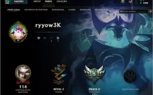 Conta Prata 2 ranked smurf