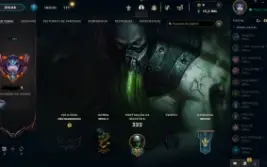 vendo conta lol 65 skins ultimo elo bronze