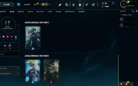 [Melhor Preço]Smurf Lol Plat Com Skin Mitica Ezreal