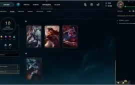 Vendo conta de LoL Smurf