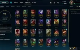 Vendo conta de LoL Smurf