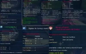 Conta LADMO - Omegamon - Full Acessórios - OT roxo - 2 SSS+
