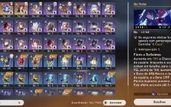 Conta Insana Star Rail Seele+Cone Himeko+Cone 9 T5 + Passe