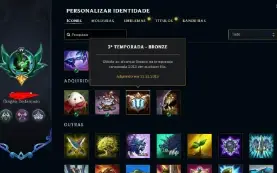 Conta League of Legends ESMERALDA IV - 240 Skins - Desde S3