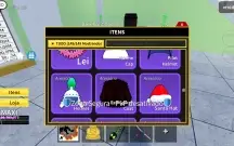 Vendo uma conta de blox frutis cheio de coisa e tbm tem skin