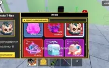 Vendo uma conta de blox frutis cheio de coisa e tbm tem skin
