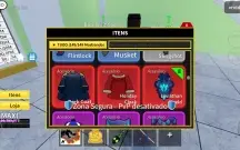 Vendo uma conta de blox frutis cheio de coisa e tbm tem skin