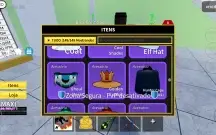 Vendo uma conta de blox frutis cheio de coisa e tbm tem skin