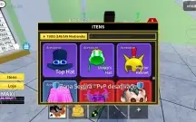 Vendo uma conta de blox frutis cheio de coisa e tbm tem skin