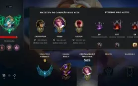 Conta League Of Legends Full Acesso, 161 Campeões, 101 Skins