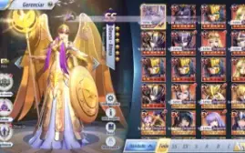 Conta Saint Seiya A4 - Lv.70 2 Peças Pro Reparo Da Artemis