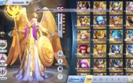 Conta Saint Seiya A4 - Lv.70 2 Peças Pro Reparo Da Artemis