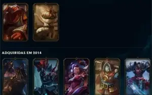 CONTA DE LEAGUE OF LEGENDS (LOL)