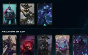 CONTA DE LEAGUE OF LEGENDS (LOL)