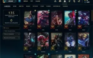 Conta Platina 2 com 50 Champs e 30 Skins + Ryze Triunfante