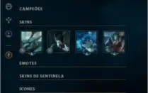 CONTA LOL(LEAGUE OF LEGENDS) PLATINA V  (EMAIL CONFIRMADO)
