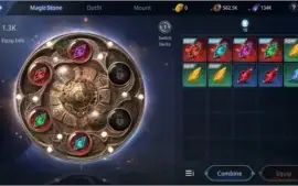 CONTA MIR4 NA102 NIVEL 45, SEM PK, PEDRAS ÉPICAS E PET EXP