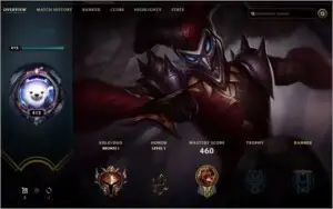 Conta league of legends, level 412, todos os champs