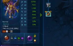 Conta LADMO - Omegamon Late Game - Full Acessórios - OT roxo