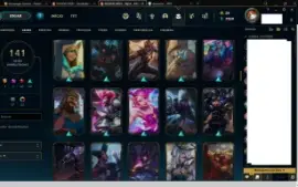 Conta de LoL Nv454 Unranked