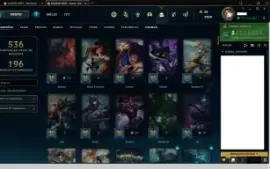 Conta de LoL Nv454 Unranked