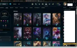 Conta de LoL Nv454 Unranked