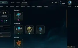 Conta league of legends D5 todos os champs + 222 skins