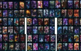 Conta Lol Full Champs/ 424 Skins(2 Ult, 13 Míticas) Lvl 831