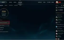 Conta LOL, platina V, todos os campeões e diversas skins