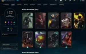 CONTA DE LEAGUE OF LEGENDS (PREÇO NEGÓCIAVEL)