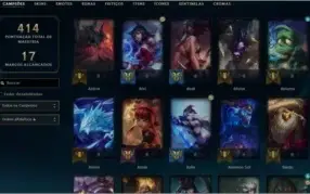 CONTA DE LEAGUE OF LEGENDS (PREÇO NEGÓCIAVEL)