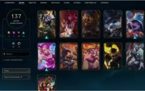 CONTA DE LEAGUE OF LEGENDS (PREÇO NEGÓCIAVEL)